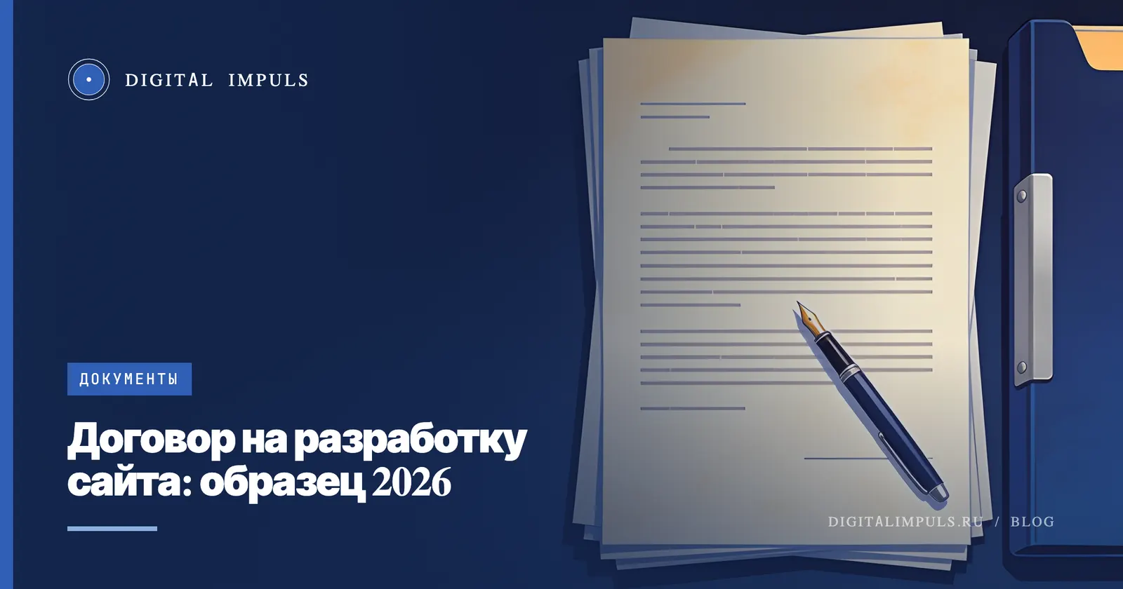 Договор на разработку сайта: образец 2026 и разбор ключевых пунктов
