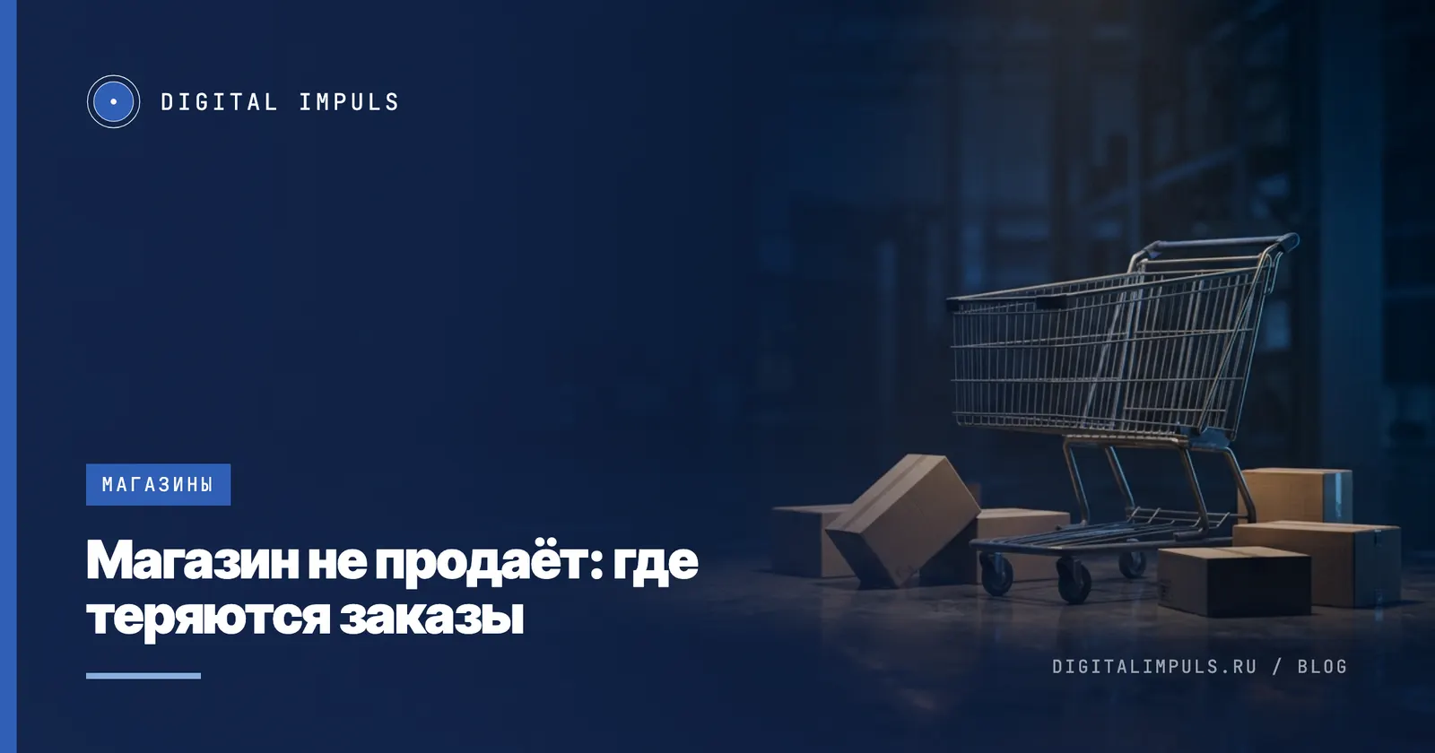 Интернет-магазин не продаёт: диагностика воронки заказов по шагам