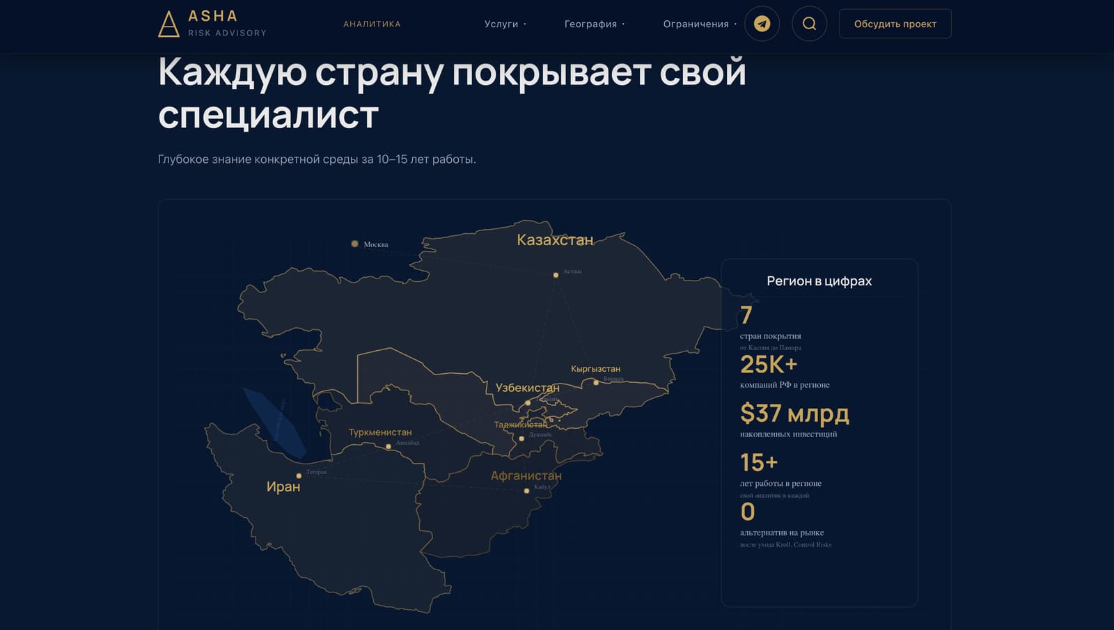 ASHA Risk Advisory — экран 3