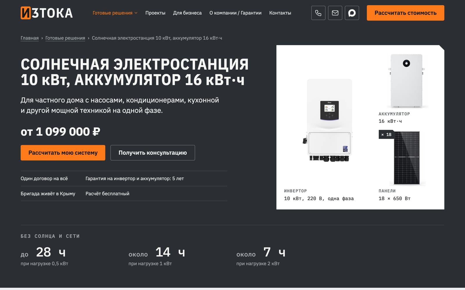 ИЗТОКА — экран 4